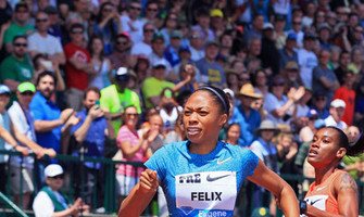 Allyson Felix - photorun