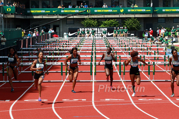 Women's 100m hurdles - Prefontaine Classic - PhotoRun.net