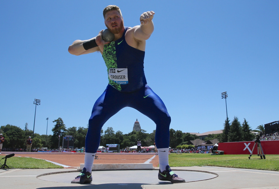 Ryan Crouser - 2019 Prefontaine Classic - Photo by John Nepolitan