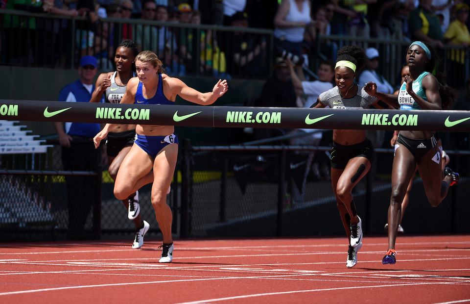 Prefontaine Classic Women's 100m - Image of Sport