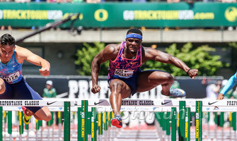 Omar McLeod - Prefontaine Classic - PhotoRun.net